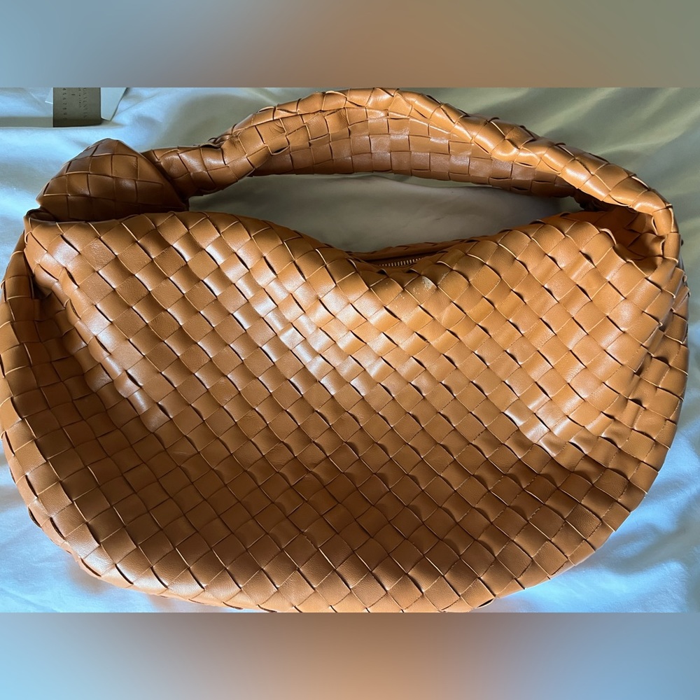 BOTTEGA VANETA Small Jodie Nappa Intrecciato - color clay